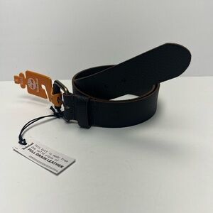 Timberland Belt Genuine Full Grain Leather Textured Brown Men’s Sz Small 30/32